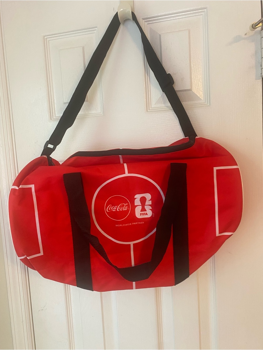 NWOT Coke Cola small duffel bag